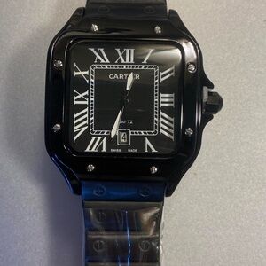 Black and Silver Men's Watch